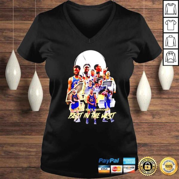 Golden State Warriors Player best in the west shirt - Image 2