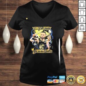 VLadies Golden State Warriors Stephen Curry Klay Thompson Jordan Pool Playoffs 2022 shirt