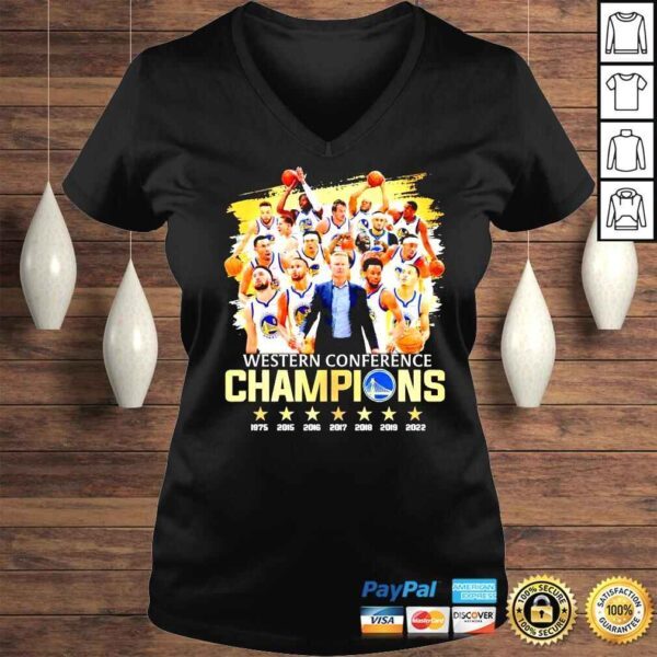 Golden State Warriors Western Conference Champions 1975 2022 shirt - Image 2