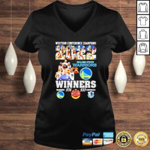 VLadies Golden State Warriors Western Conference Champions Winners 2022 shirt