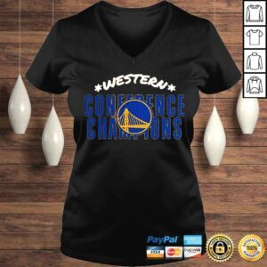 VLadies Golden State Warriors Western Conference Champions shirt