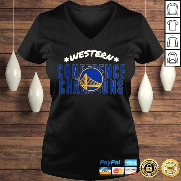 Golden State Warriors Western Conference Champions shirt - Image 2