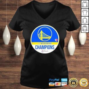 VLadies Golden State Warriors WinCraft 2022 Western Conference Champions shirt