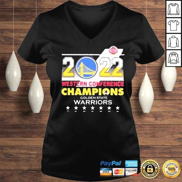 Golden State Warriors Wins Western Conference Champions 2022 shirt - Image 2