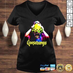 VLadies Goosebumps Haunted Mask shirt