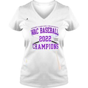 VLadies Grand Canyon University Mens Baseball WAC Champions 2022 Shirt