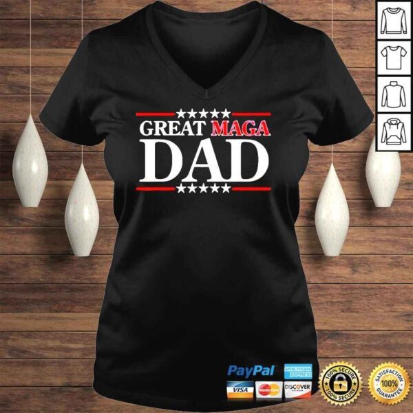 Great Maga Dad Happy Fathers Day Shirt - Image 2