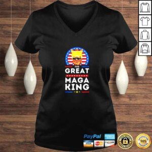 VLadies Great Maga King Trump Biden Political Ultra Mega Proud TShirt