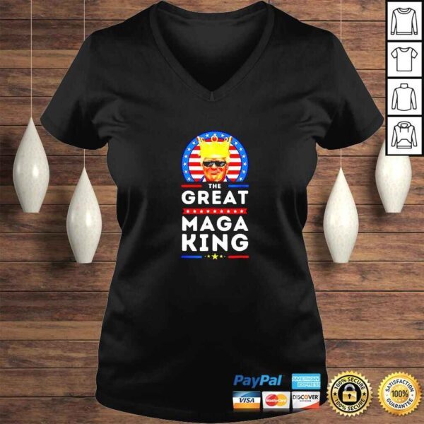 Great Maga King Trump Biden Political Ultra Mega Proud TShirt - Image 2