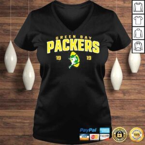 VLadies Green Bay Packers fanatics green big and tall established shirt