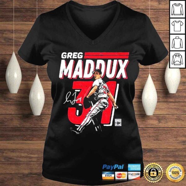 Greg maddux atlanta dash wht shirt - Image 2