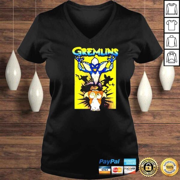 Gremlins Be Afraid cartoon cute shirt - Image 2