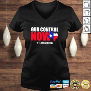 VLadies Gun Control Now Texas Shooting Pray For Ulvade Texas shirt