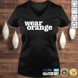 VLadies Gun violence jimmy kimmel wear orange shirt