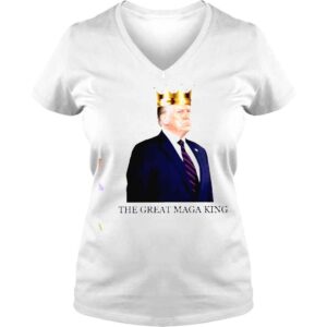 VLadies HOT Donald Trump The Great Maga King shirt