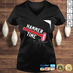 VLadies Hammerstone Hammer Time shirt