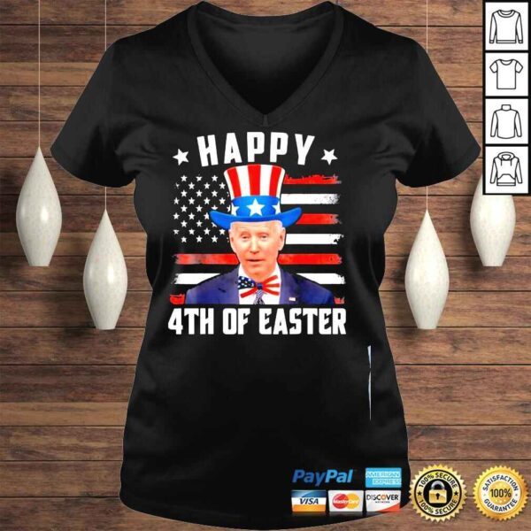 Happy 4th of july easter confused memorial Joe Biden shirt - Image 2