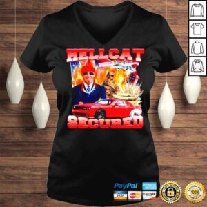 VLadies Hell Cat Secured TShirt