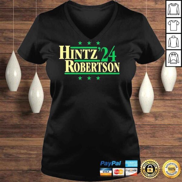 Hintz & Robertson 24  Political Campaign Parody Shirt - Image 2