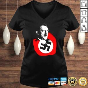 VLadies Hitler Nazi Party Flag TShirt