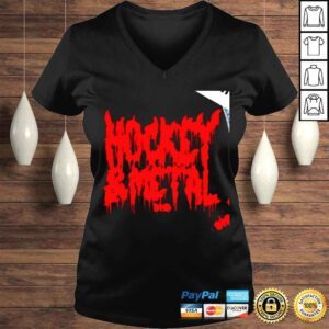 VLadies Hockey and Metal BHB blood shirt