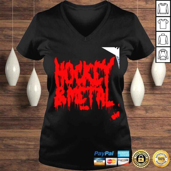 Hockey and Metal BHB blood shirt - Image 2