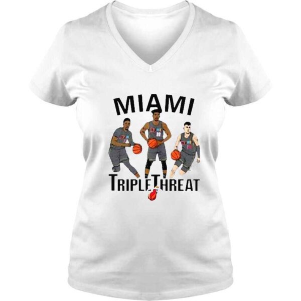 Homage Miami Heat Mashup Triple Threat Shirt - Image 2