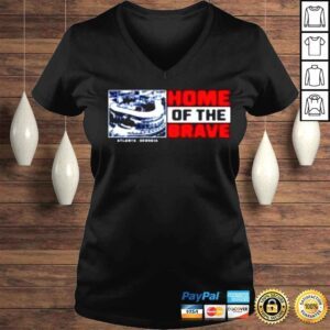 VLadies Home of the Brave Atlanta Baseball shirt