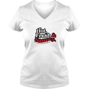 VLadies Hot Fresh And Saucey TShirt