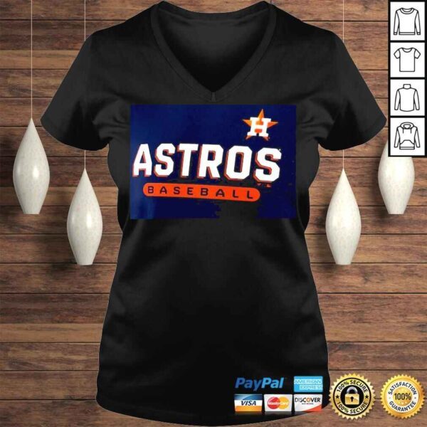 Houston Astros Navy Tee Shirt - Image 2