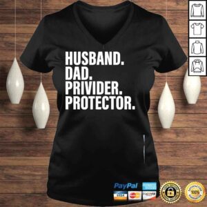 VLadies Husband dad provider protector fathers day 2022 father shirt