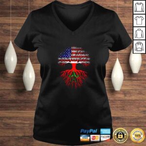 VLadies I Live In America But With Moroccan Roots TShirt