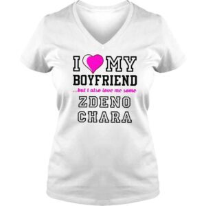 VLadies I Love My Boyfriend But I Also Love Me Some Zdeno Chara TShirt