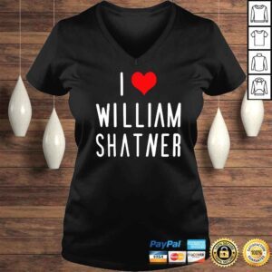 VLadies I Love William Shatner TShirt