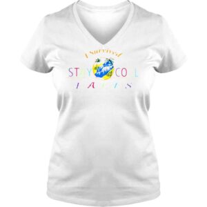 VLadies I Survived Stay Cool Falls Shirt