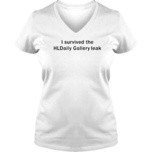 VLadies I Survived The Hldaily Gallery Leak TShirt