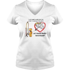 VLadies I Wish Cupid Would Shoot Me shirt