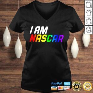 VLadies I am Nascar shirt