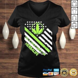 VLadies I sell it I use it I love it I am herbalife American flag shirt