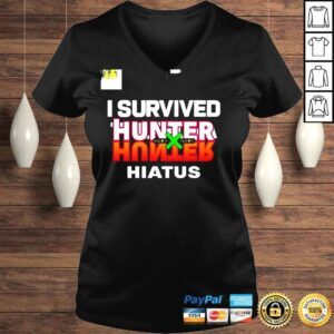 VLadies I survived hunter hiatus shirt