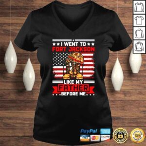 VLadies I went to military base like my father before me Veteran shirt