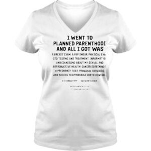 VLadies I went to planned parenthood and all I got was a breast exam shirt