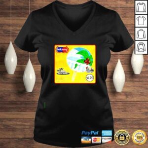 VLadies Ice cream balcony lifestyle shirt