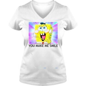 VLadies Ichirakuteeshop Merch You Make Me Smile Spongebob Summer Shirt