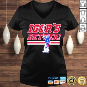 VLadies Igor Shesterkin Igors Better shirt