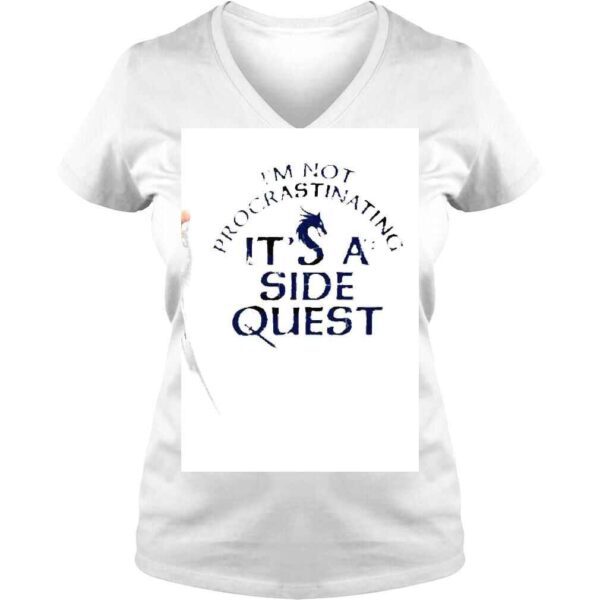 Im Not Procrastinating Im Doing Side Quests Shirt - Image 2