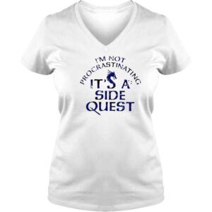 VLadies Im Not Procrastinating Im Doing Side Quests TShirt