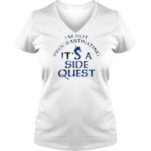 VLadies Im Not Procrastinating Its A Side Quests Sarah Eriksen Shirt