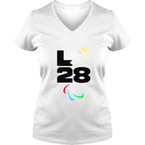 VLadies Ioc La 2028 Summer Olympics Determination shirt