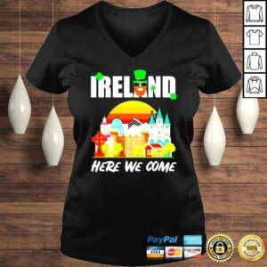 VLadies Ireland Here We Come Ireland Calling shirt